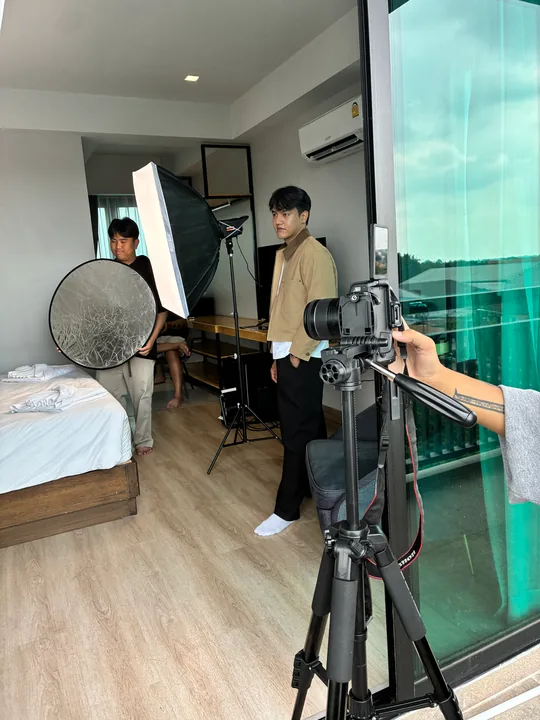 เตรียมถ่ายทำในโลเคชันจริง